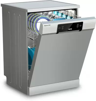 IFB Neptune SX1 Free Standing 15 Place Settings with Germ-Free Hygienic Wash, Made for Indian Kitchens, Steam Drying, Energy Efficient Dishwasher IFB Neptune SX1 Free Standing 15 Place Settings with Germ-Free Hygienic Wash, Made for Indian Kitchens, Steam Drying, Energy Efficient Dishwasher